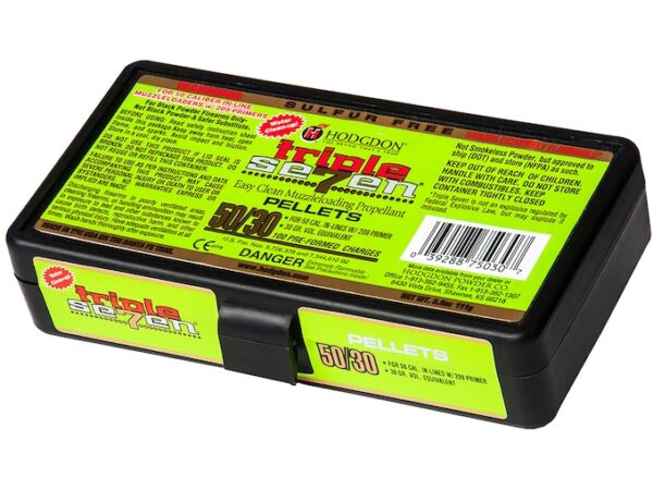 Hodgdon Triple Seven Black Powder Substitute 50 Caliber 30 Grain Pellets 100PK