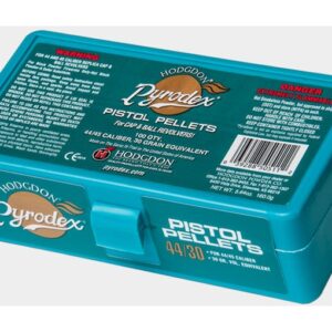 Hodgdon Pyrodex Black Powder Substitute 44 Caliber 30 Grain Pellets 100PK