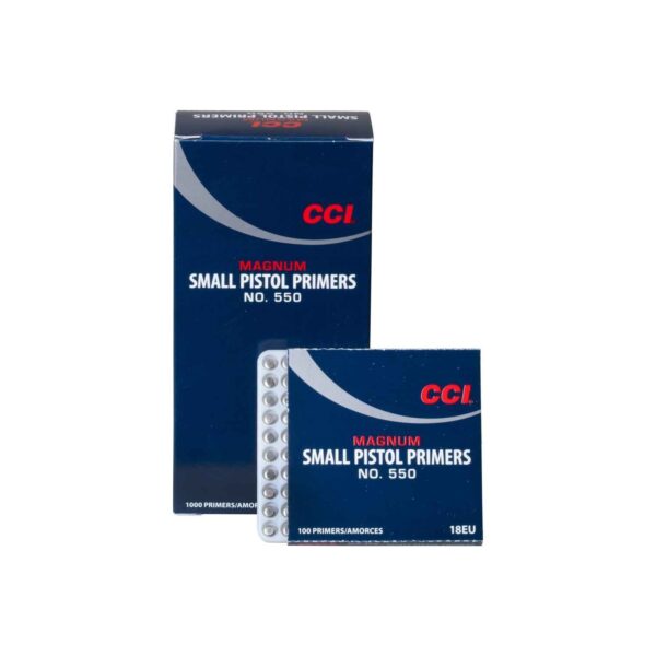CCI Small Pistol Magnum Primers #550 - Image 2
