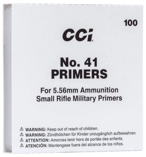 CCI Small Rifle 5.56mm NATO-Spec Military Primers #41 - Image 2
