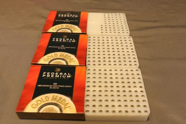 Federal Premium Gold Medal Small Pistol Match Primers #100M - Image 2