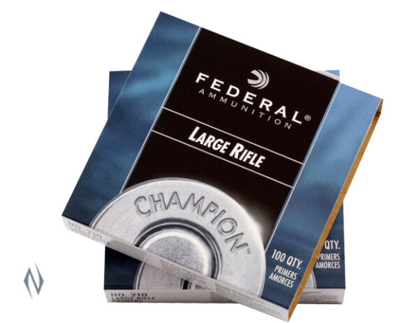 Federal Large Rifle Primers #210 Box of 1000 (10 Trays of 100) - Image 3
