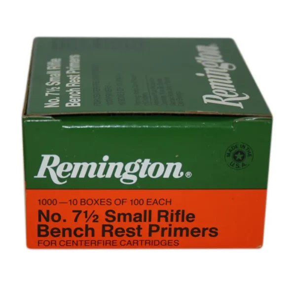 Remington Small Rifle Primers Bench Rest #7-1/2  Box of 1000 - Image 2