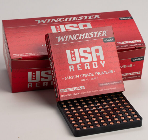 Winchester USA Ready Small Rifle Primers Match